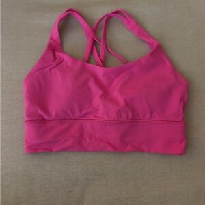 Lululemon Athletica Vibrant Pink Sports Bra